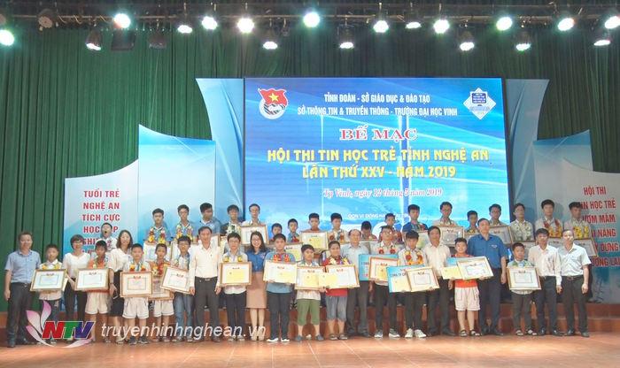 Nghệ An: 4 thí sinh xuất sắc tham dự Hội thi tin học trẻ toàn quốc 2019