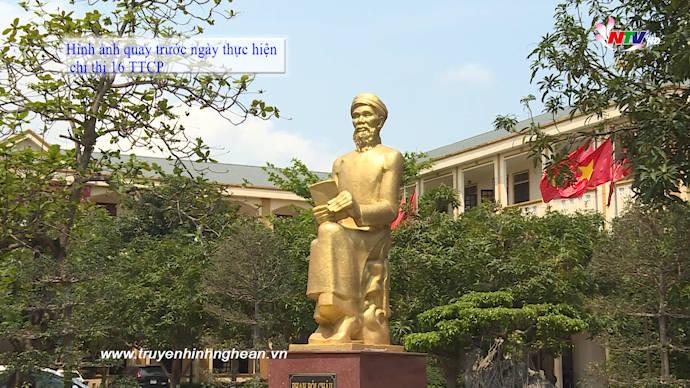 Trường THPT chuyên Phan Bội Châu: quyết tâm giữ vững đơn vị Anh hùng Lao động.