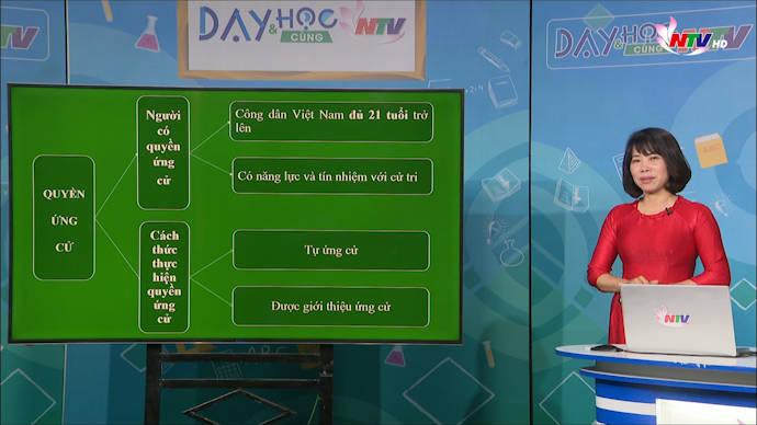 GIÁO DỤC CÔNG DÂN 12: CÔNG DÂN VỚI CÁC QUYỀN DÂN CHỦ