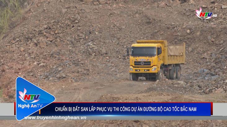 Chuẩn bị đất san lấp phục vụ thi công Dự án Đường bộ Cao tốc Bắc Nam