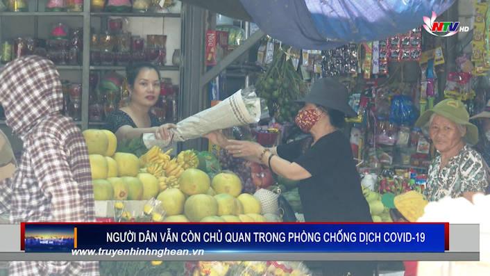 Người dân vẫn còn chủ quan trong phòng chống dịch covid- 19