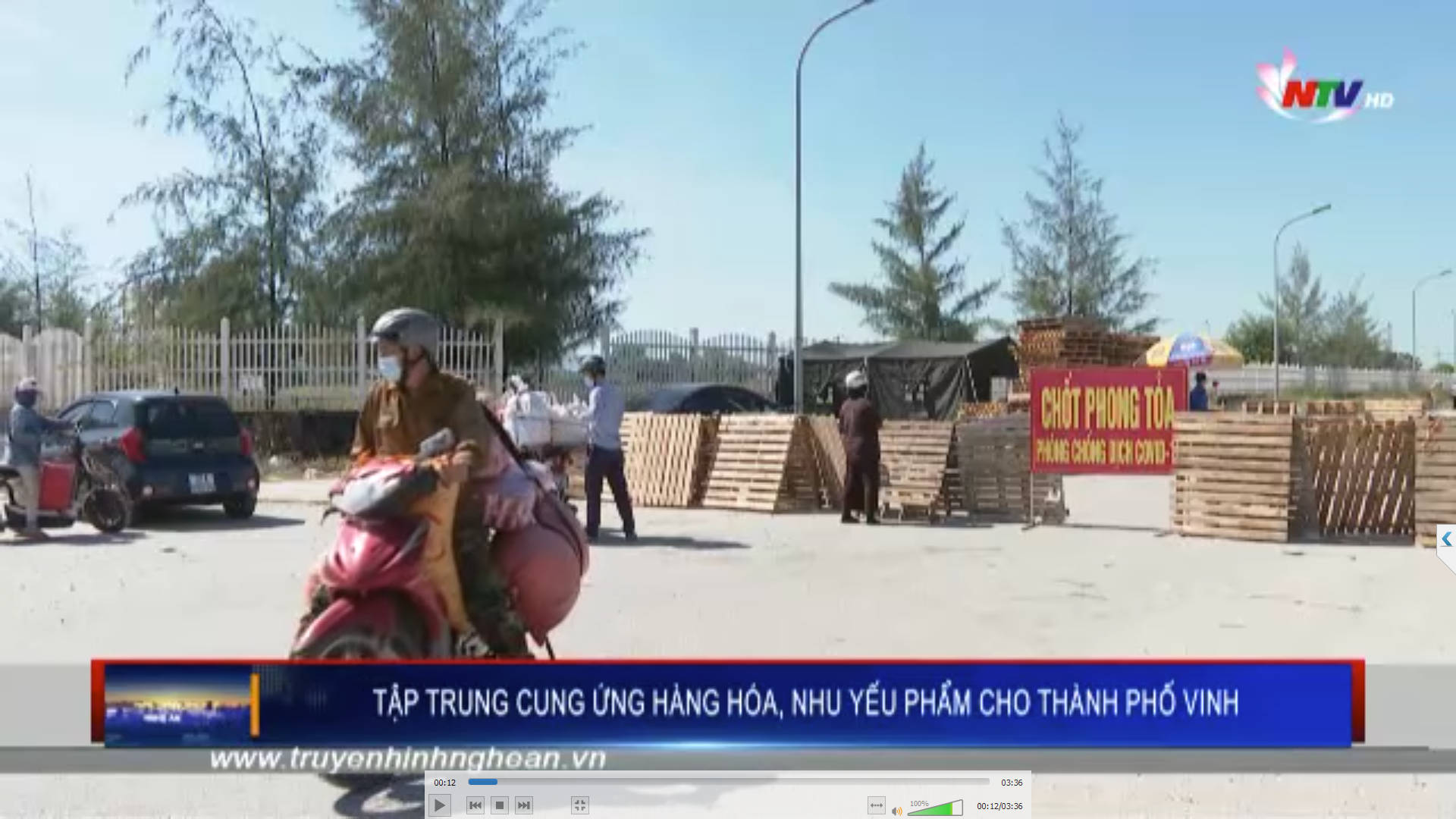 Tập trung cung ứng hàng hóa, nhu yếu phẩm cho thành phố Vinh