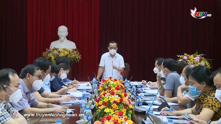 Thành phố Vinh đề nghị UBND tỉnh quyết định tiếp tục thực hiện chỉ thị 16 nâng cao ở một số khu vực có nguy cơ rất cao