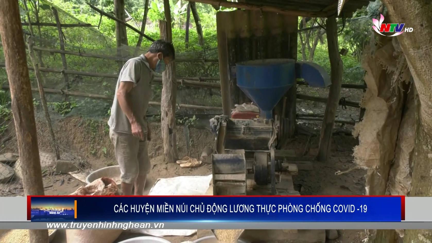 Các huyện miền núi chủ động lương thực phòng chống covid -19