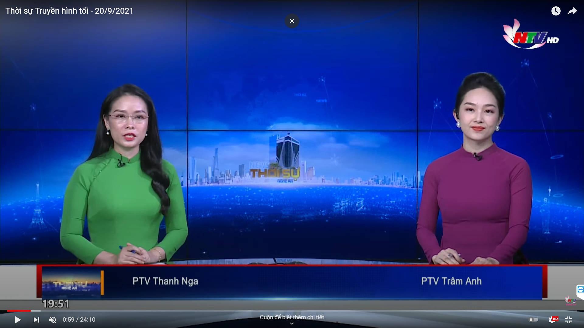 Thời sự Truyền hình tối - 20/9/2021