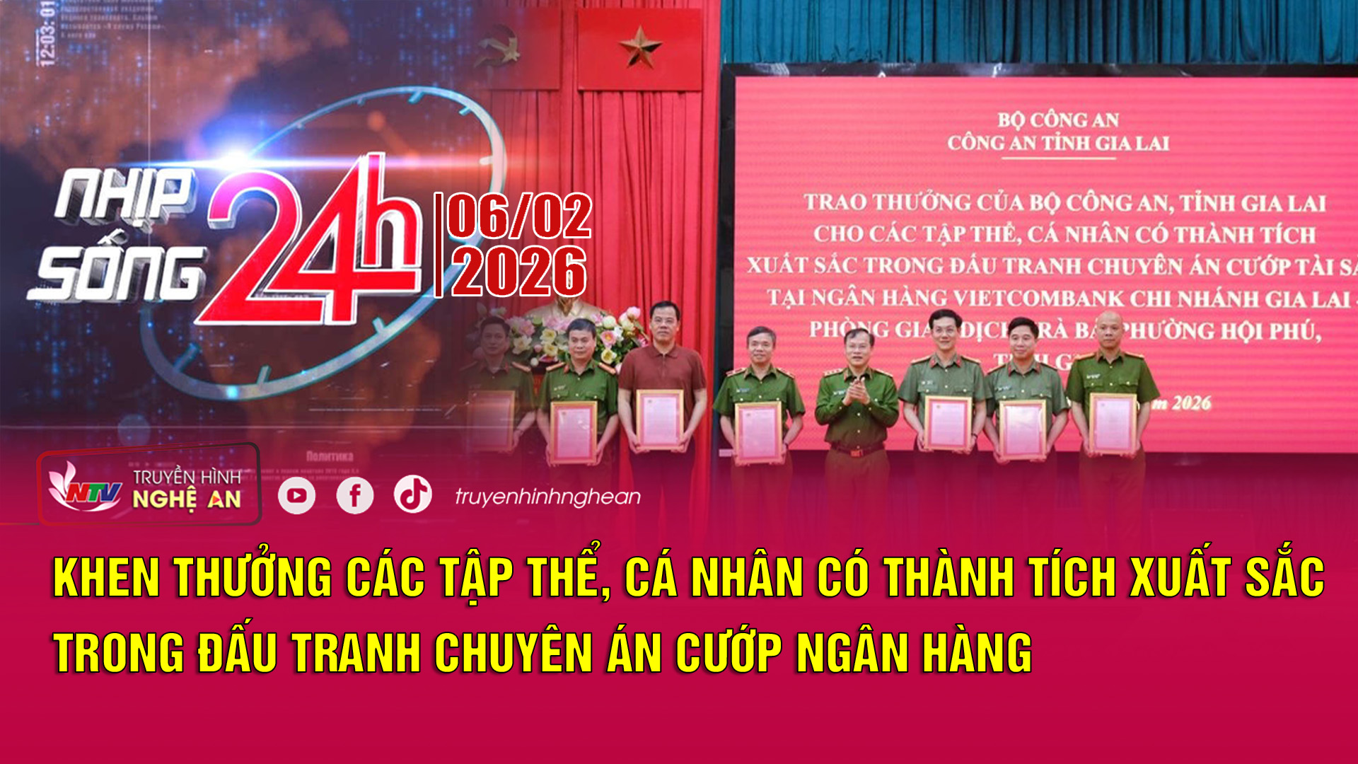 Bản tin Nhịp sống 24h - 06/02/2026