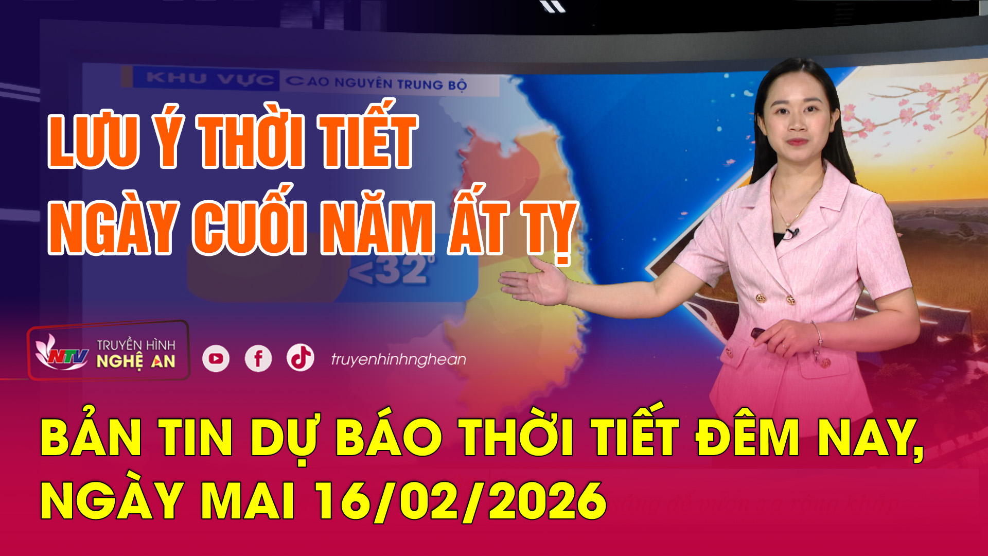 Bản tin Dự báo thời tiết đêm nay, ngày mai - 16/02/2026