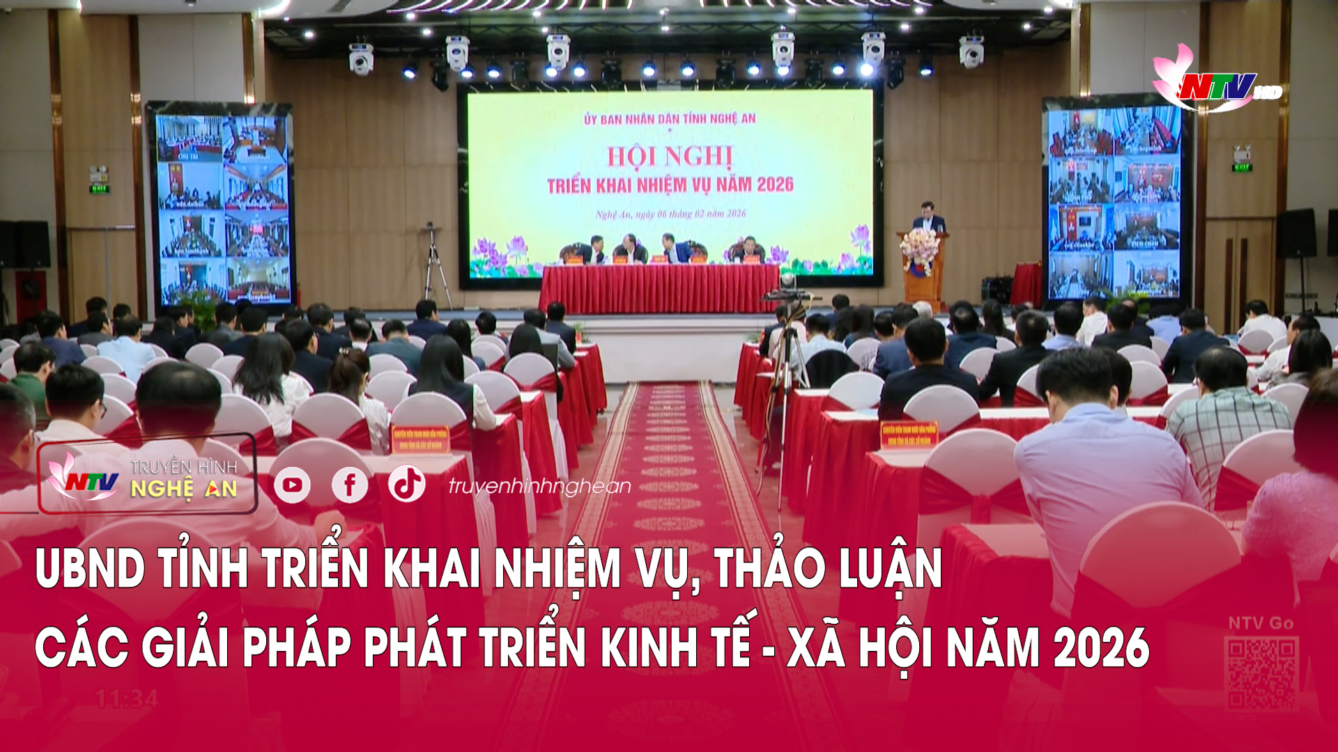 UBND tỉnh triển khai nhiệm vụ, thảo luận các giải pháp phát triển kinh tế - xã hội năm 2026