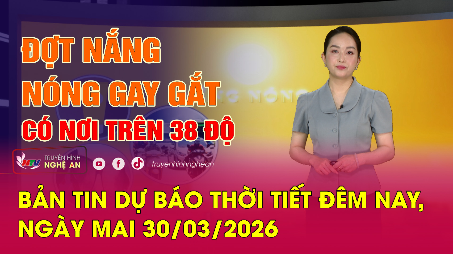 Dự báo thời tiết đêm nay, ngày mai - 30/03/2026