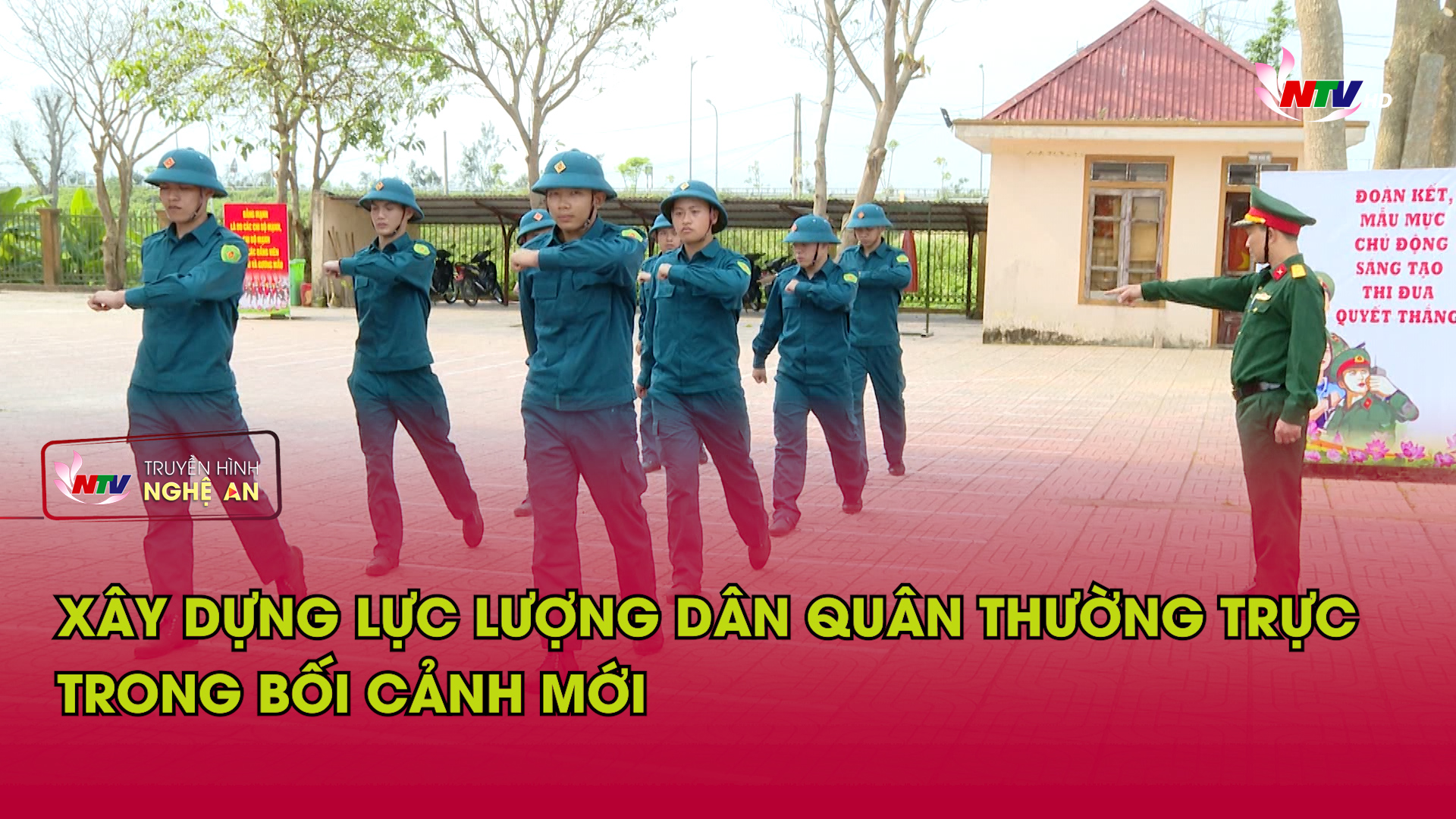 Xây dựng lực lượng Dân quân thường trực trong bối cảnh mới