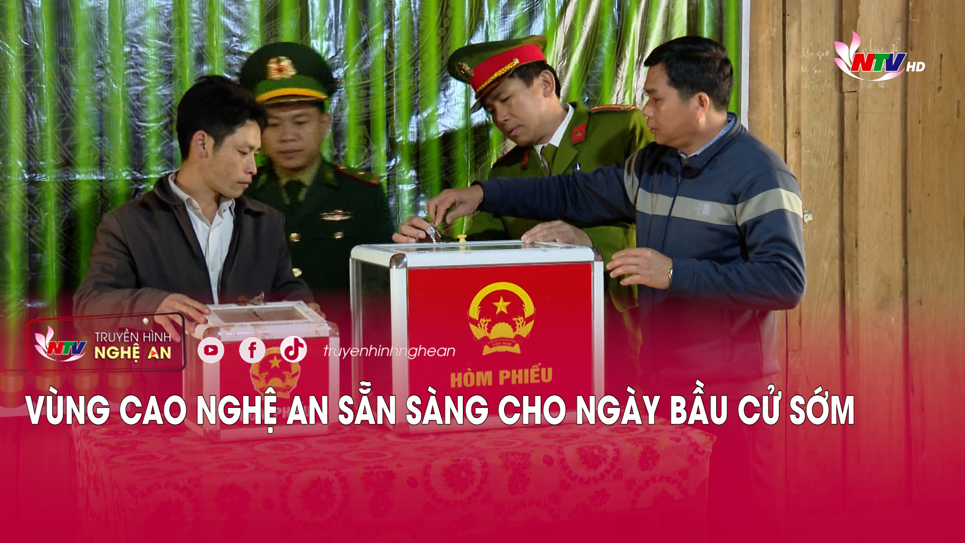 Vùng cao Nghệ An sẵn sàng cho ngày bầu cử sớm