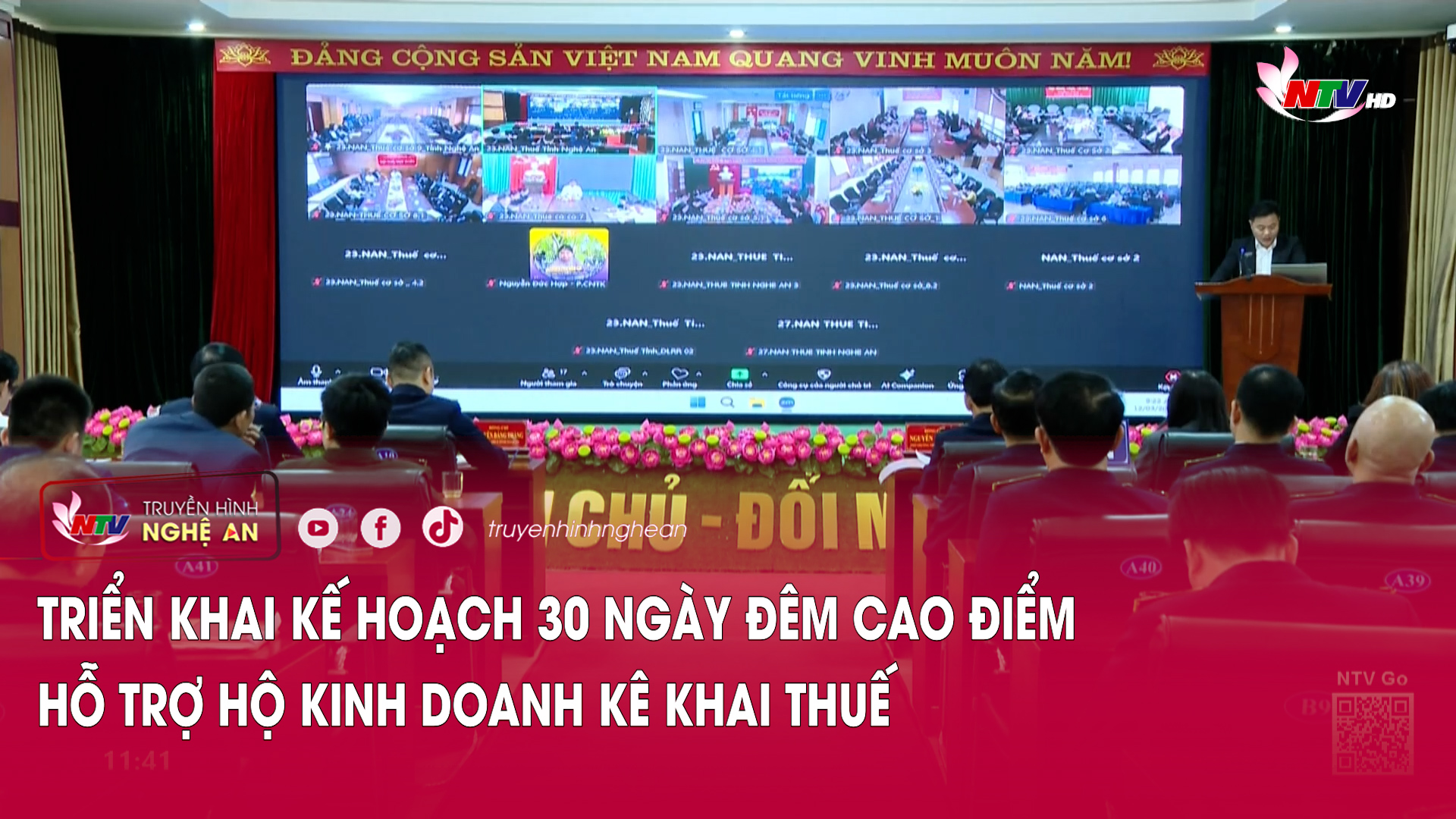 Triển khai kế hoạch 30 ngày đêm cao điểm hỗ trợ hộ kinh doanh kê khai thuế