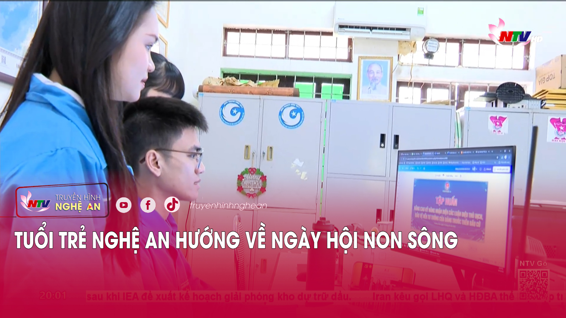 Tuổi trẻ Nghệ An hướng về ngày hội non sông
