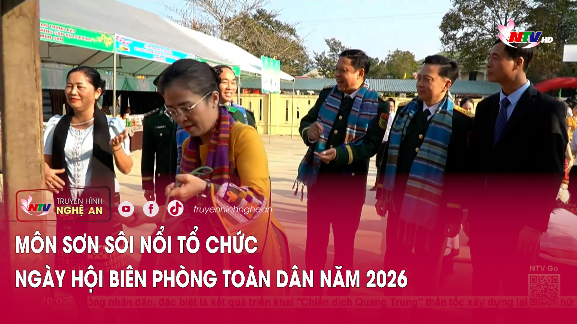 Môn Sơn sôi nổi tổ chức Ngày hội Biên phòng toàn dân năm 2026