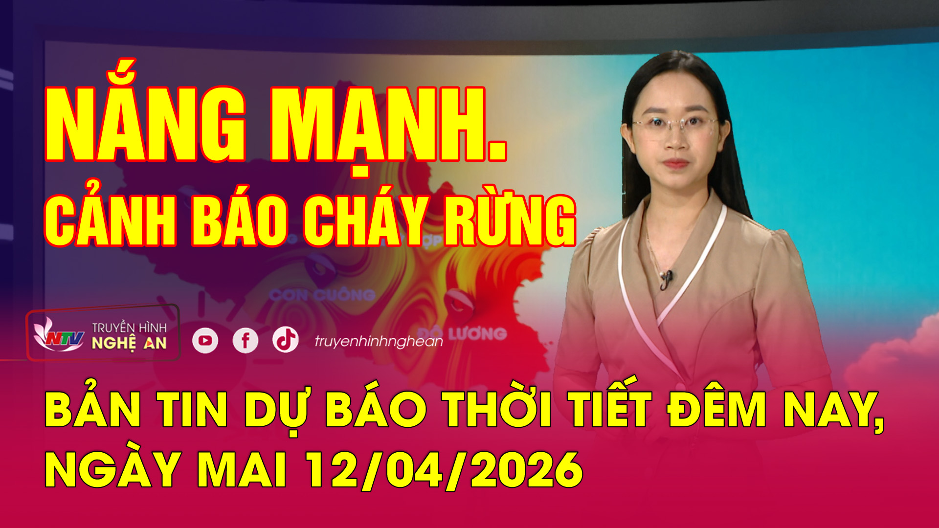 Dự báo thời tiết đêm nay, ngày mai - 12/04/2026