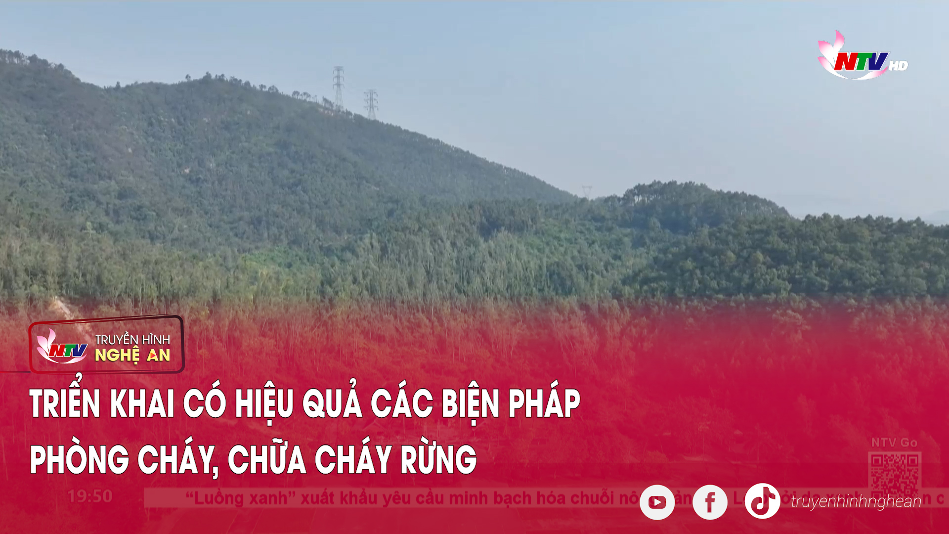 Triển khai có hiệu quả các biện pháp phòng cháy, chữa cháy rừng