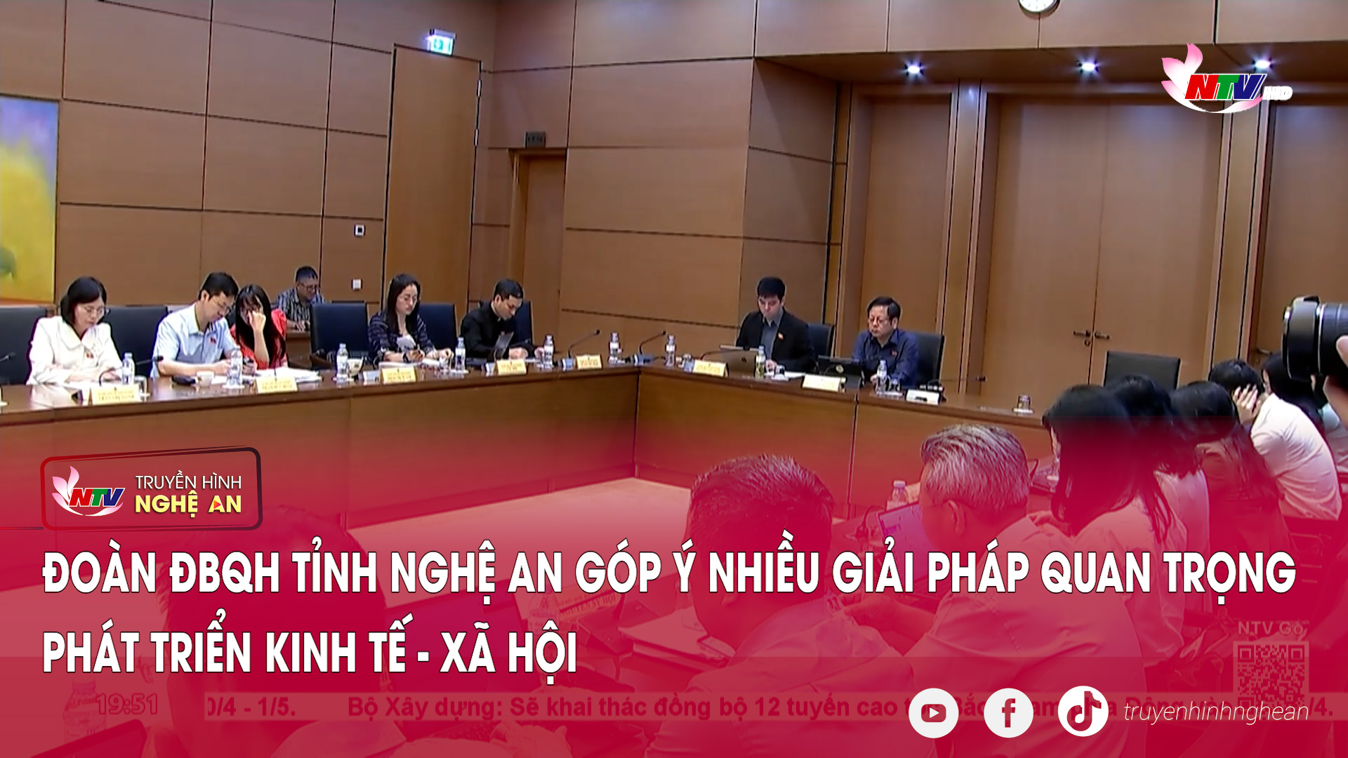 Đoàn ĐBQH tỉnh Nghệ An góp ý nhiều giải pháp quan trọng phát triển kinh tế - xã hội