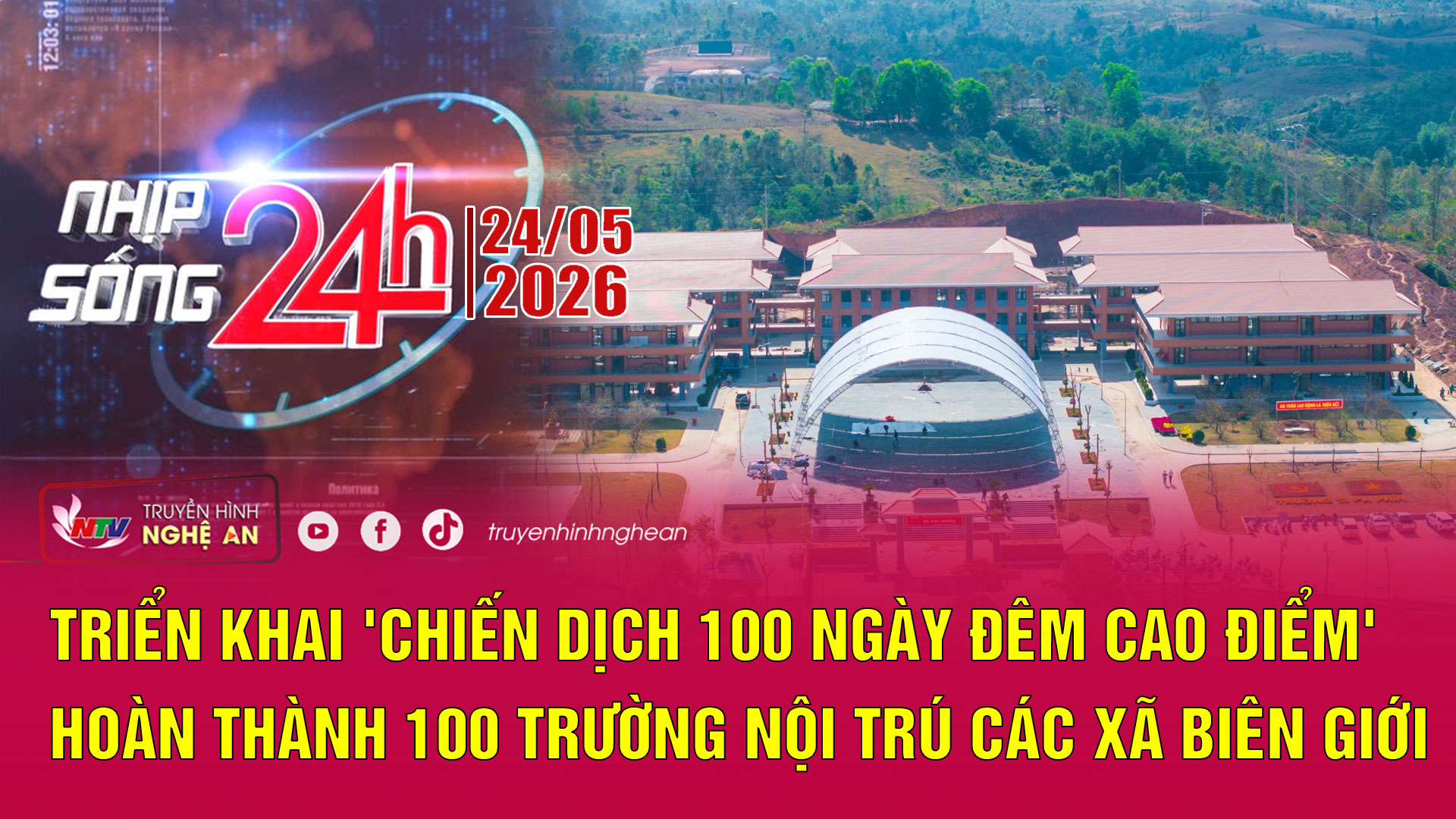 Bản tin Nhịp sống 24h - 27/05/2026