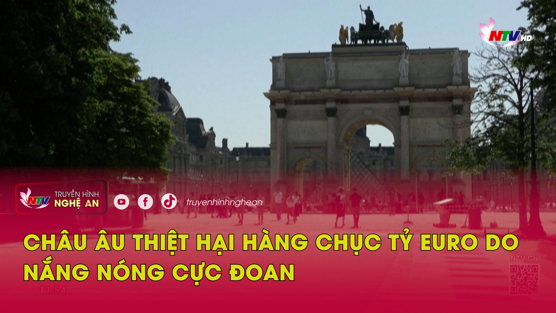 Châu Âu thiệt hại hàng chục tỷ euro do nắng nóng cực đoan
