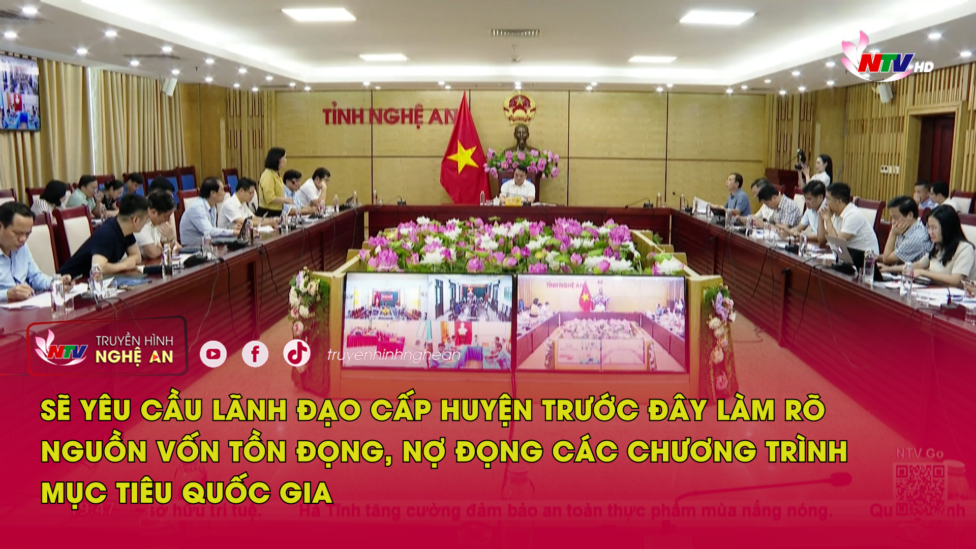 Sẽ yêu cầu lãnh đạo cấp huyện trước đây làm rõ nguồn vốn tồn đọng, nợ đọng các chương trình mục tiêu quốc gia