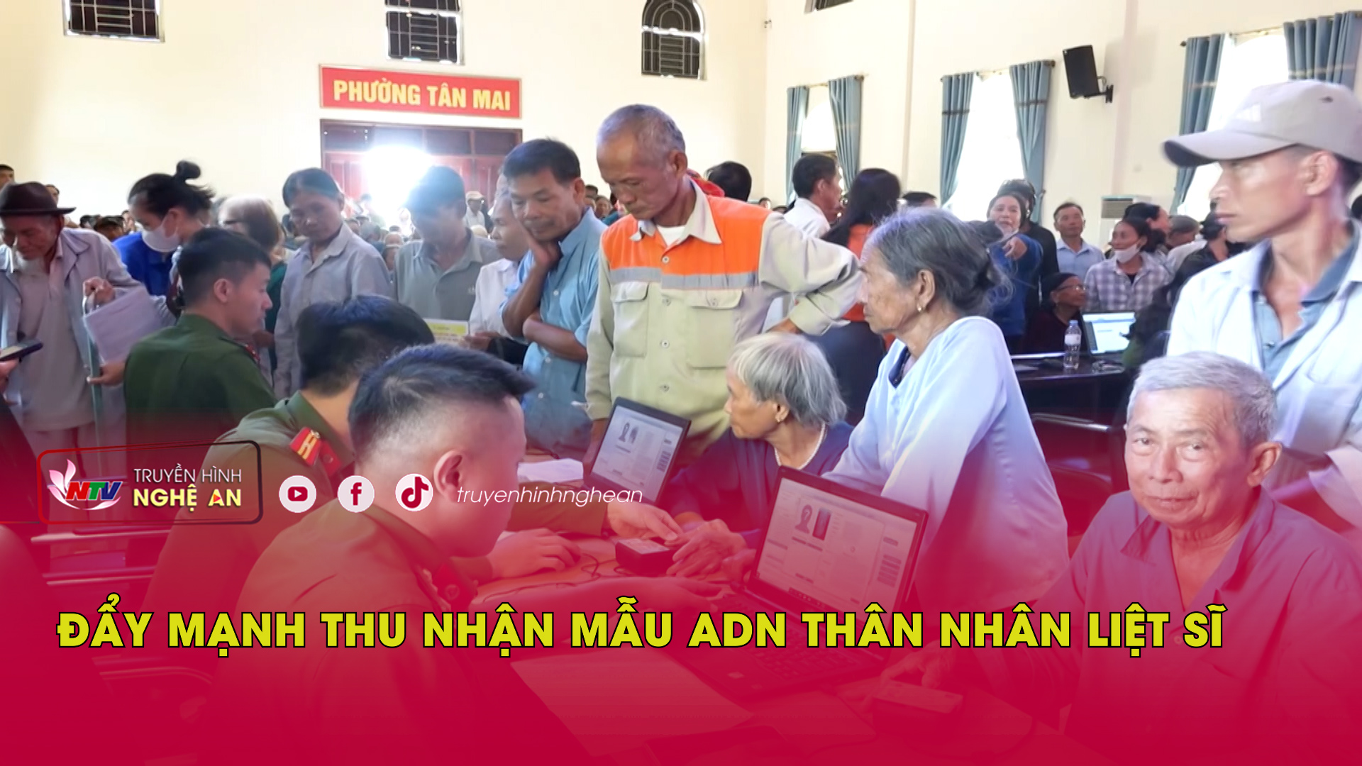 Đẩy mạnh thu nhận mẫu ADN thân nhân liệt sĩ