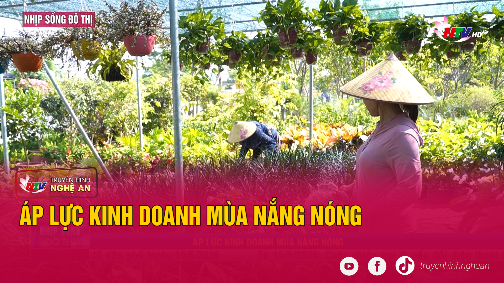 Nhịp sống đô thị: Áp lực kinh doanh mùa nắng nóng