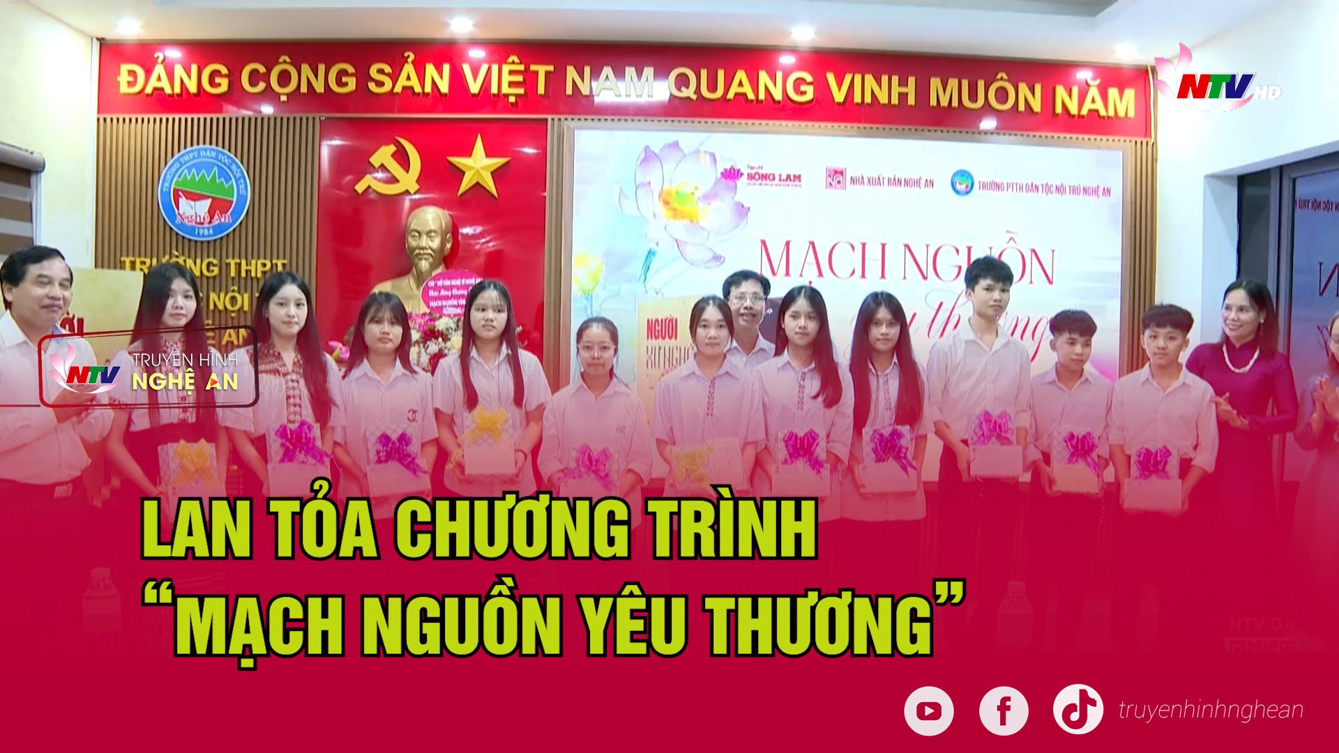 Lan tỏa chương trình “Mạch nguồn yêu thương”
