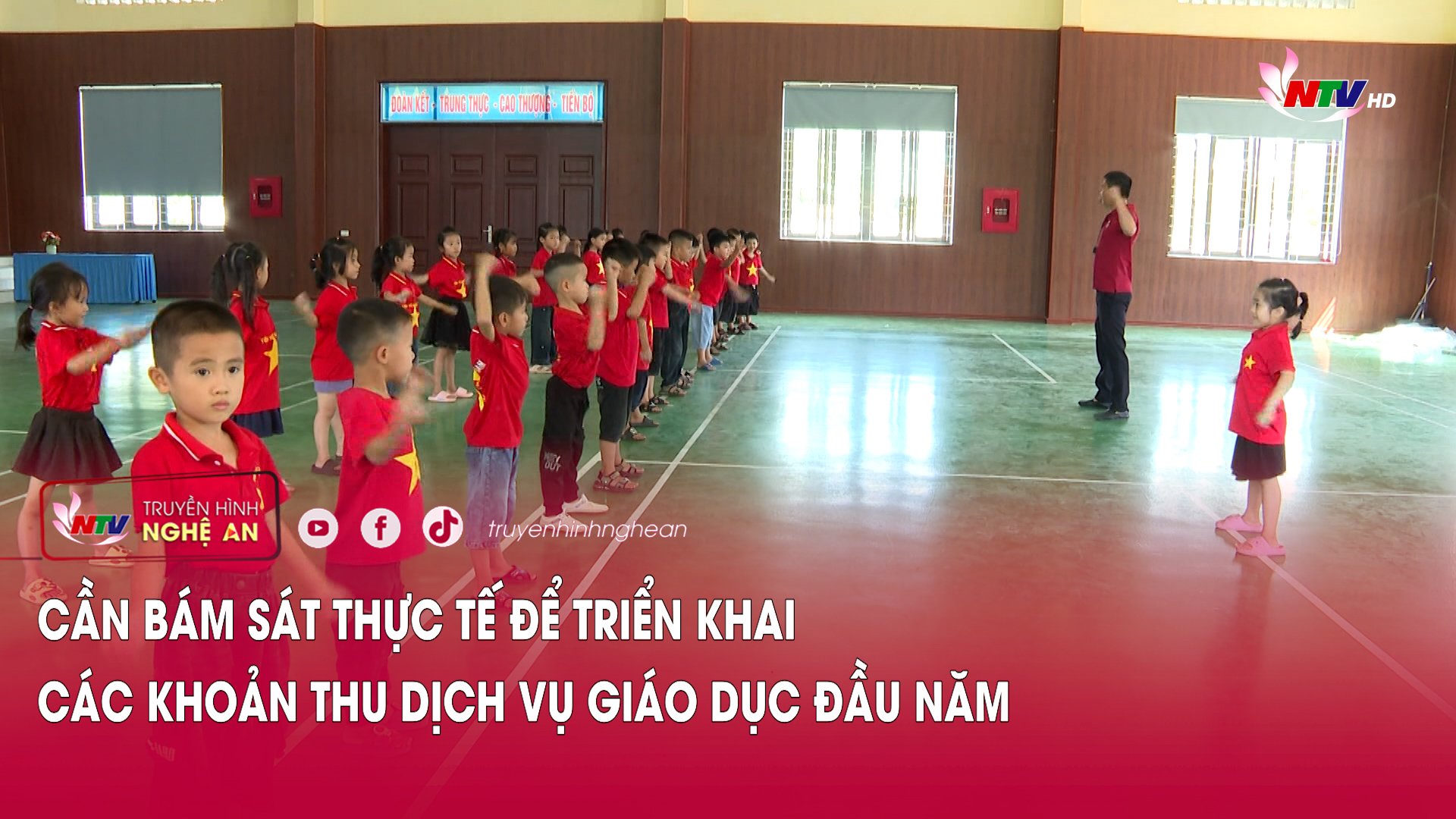 Cần bám sát thực tế để triển khai các khoản thu dịch vụ giáo dục đầu năm