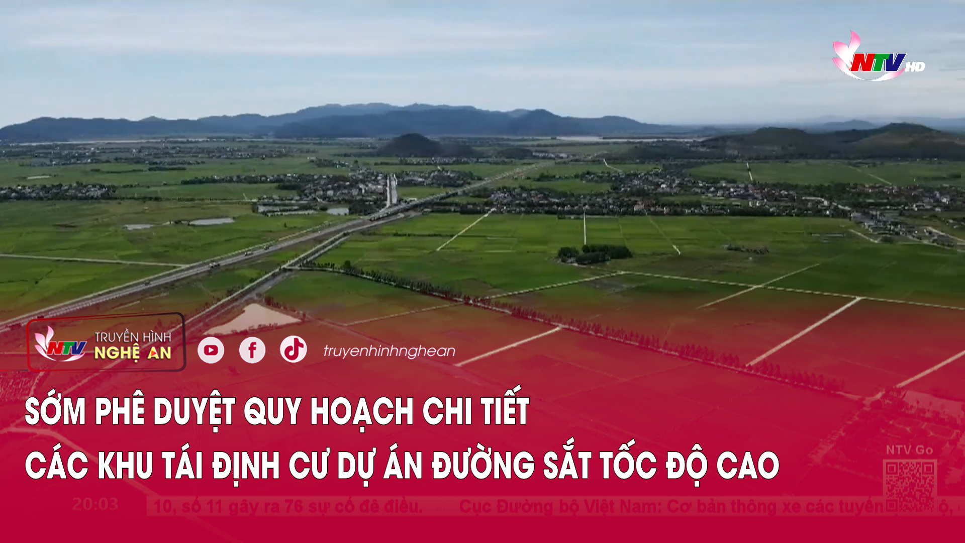 Sớm phê duyệt quy hoạch chi tiết các khu tái định cư Dự án đường sắt tốc độ cao