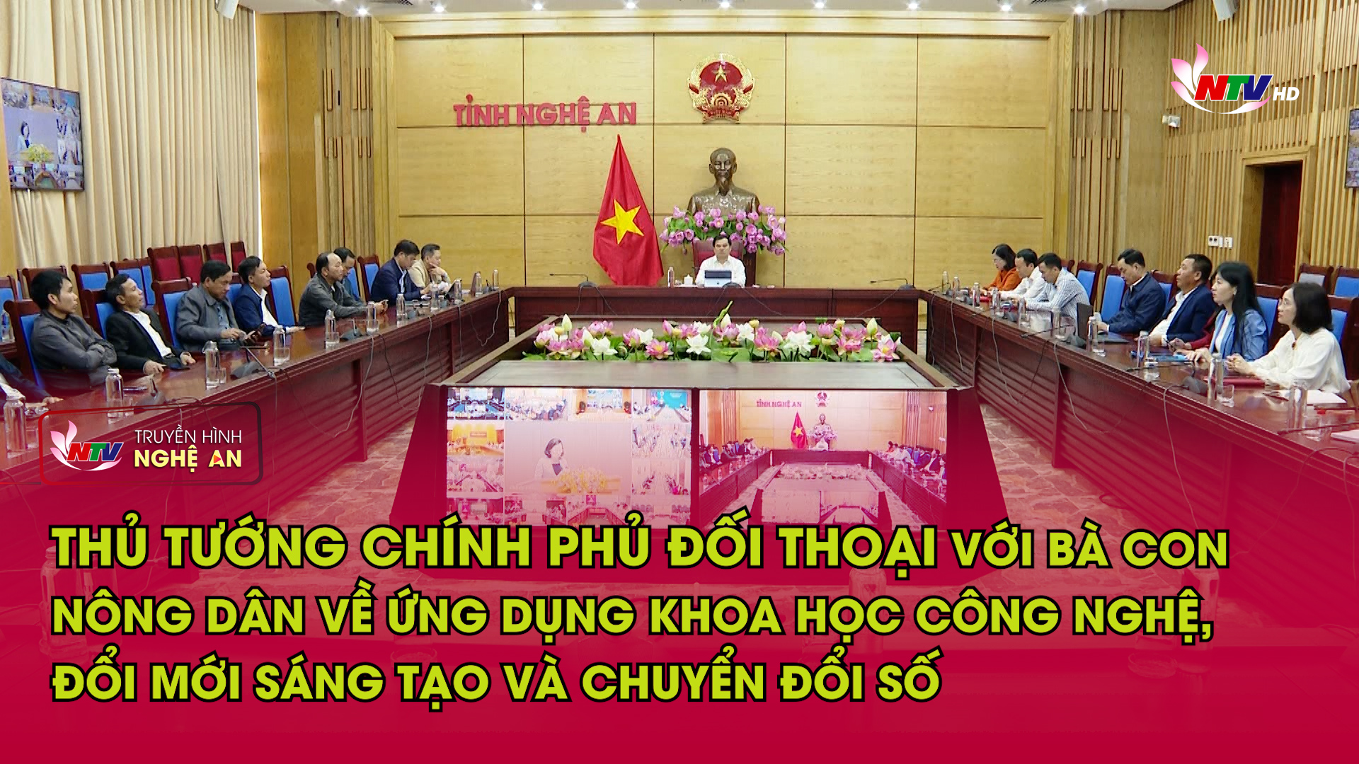 Thủ tướng Chính phủ đối thoại với bà con nông dân về ứng dụng khoa học công nghệ, đổi mới sáng tạo và chuyển đổi số