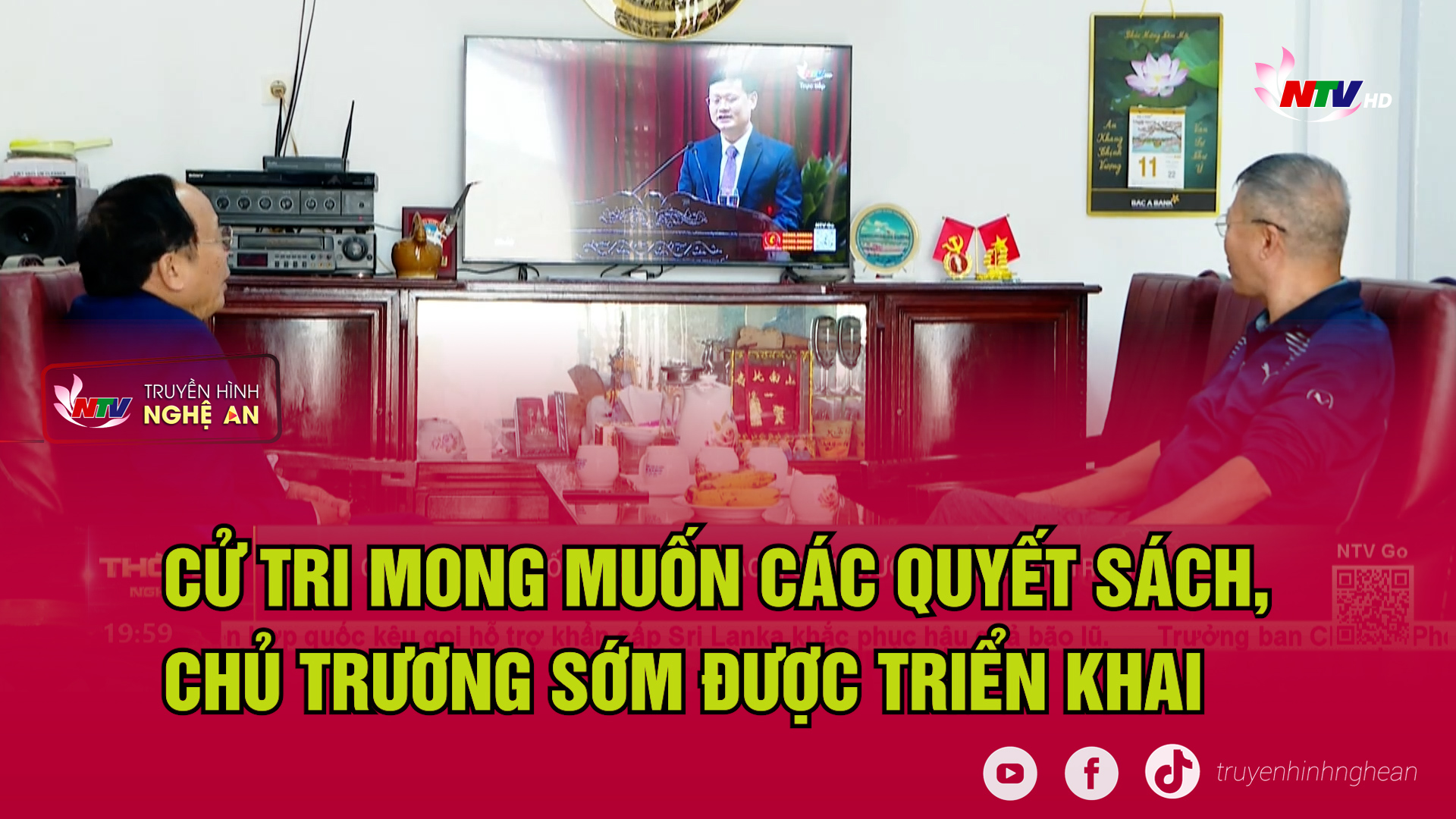 Cử tri mong muốn các quyết sách, chủ trương sớm được triển khai