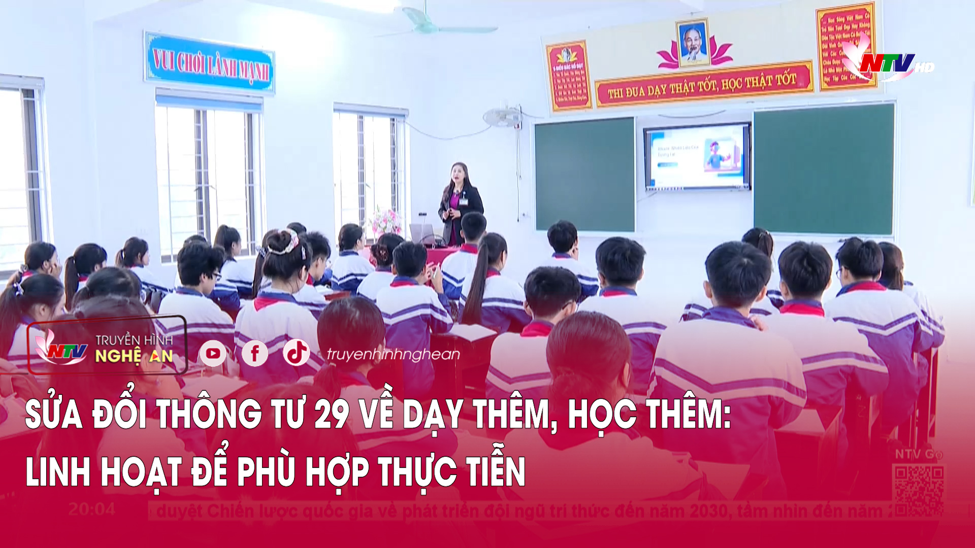 Sửa đổi Thông tư 29 về dạy thêm, học thêm: Linh hoạt để phù hợp thực tiễn