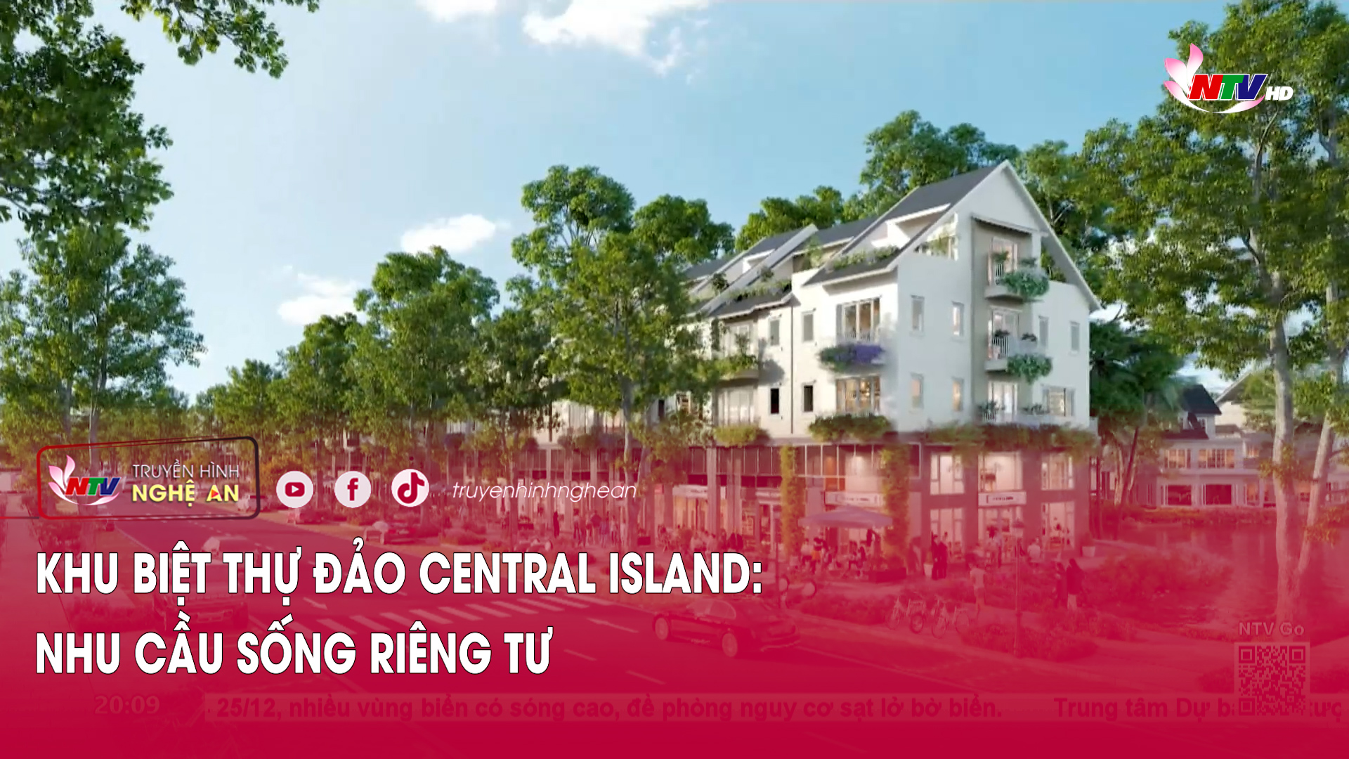 Khu biệt thự đảo Central Island: Nhu cầu sống riêng tư