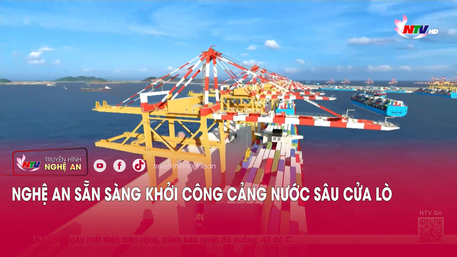 Nghệ An sẵn sàng khởi công Cảng nước sâu Cửa Lò